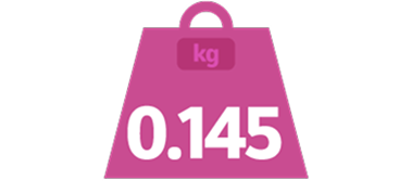 0.145 Kg weight
